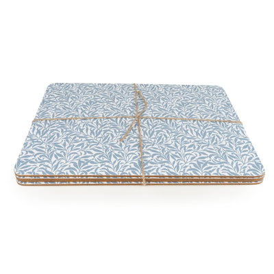 Candlelight Home Placemats Jeff Banks Set of 4 Placemats - Leafy Trellis Blue 4pk