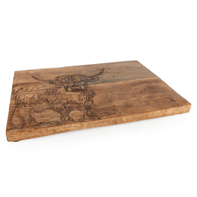 Candlelight Home Placemats Set of 2 Placemats - Highland Cow 2pk