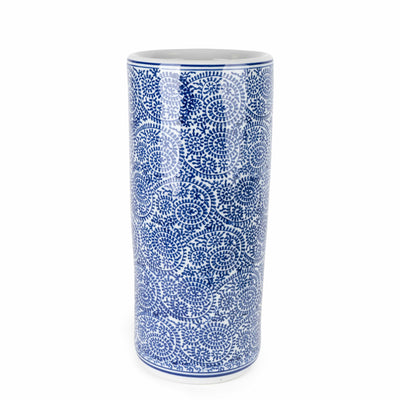 Candlelight Home Planters & Vases 45cm Cylinder Vase - Blue/White 2PK