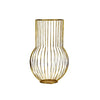 Candlelight Home Planters & Vases LARGE ROUND WIRE VASE - GOLD