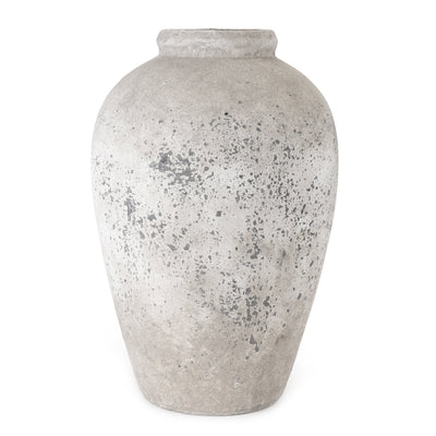 Candlelight Home Planters & Vases Large Urn Vase - Stone 1PK