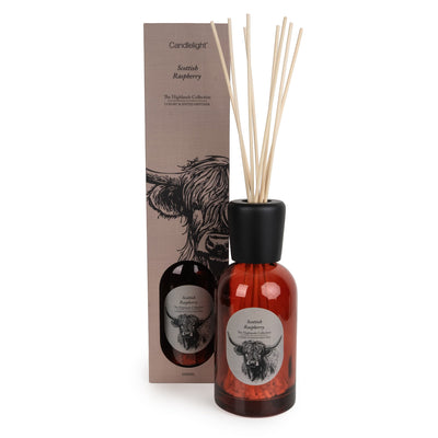Candlelight Home Reed Diffusers 1000ml Reed Diffuser - Scottish Raspberry 2pk
