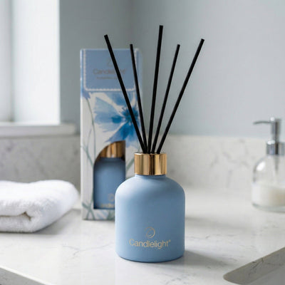 Candlelight Home Reed Diffusers 100ml Reed Diffuser - Blue Flowers 8pk