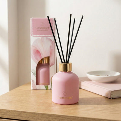 Candlelight Home Reed Diffusers 100ml Reed Diffuser - Pink Tulips 8pk