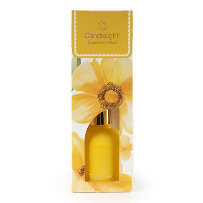 Candlelight Home Reed Diffusers 100ml Reed Diffuser - Yellow Flowers 8pk