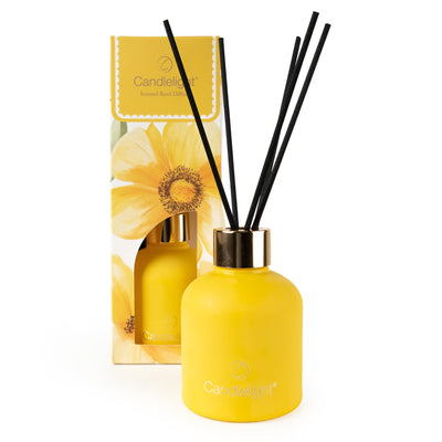 Candlelight Home Reed Diffusers 100ml Reed Diffuser - Yellow Flowers 8pk