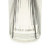 Candlelight Home Reed Diffusers 1200ml Clear Ridged Glass Reed Diffuser Violet Amber Scent 2PK