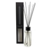 Candlelight Home Reed Diffusers 1200ml Clear Ridged Glass Reed Diffuser Violet Amber Scent 2PK