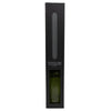Candlelight Home Reed Diffusers 1200ml Green Ridged Glass Reed Diffuser Honeysuckle & Galbanum Scent 2PK
