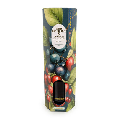 Candlelight Home Reed Diffusers 200ml Reed Diffuser - Cranberry & Juniper 6pk