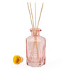 Candlelight Home Reed Diffusers 200ml Reed Diffuser Jaipur With Kashmir Pear and Fig Scent - Pink 6PK