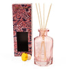 Candlelight Home Reed Diffusers 200ml Reed Diffuser Jaipur With Kashmir Pear and Fig Scent - Pink 6PK