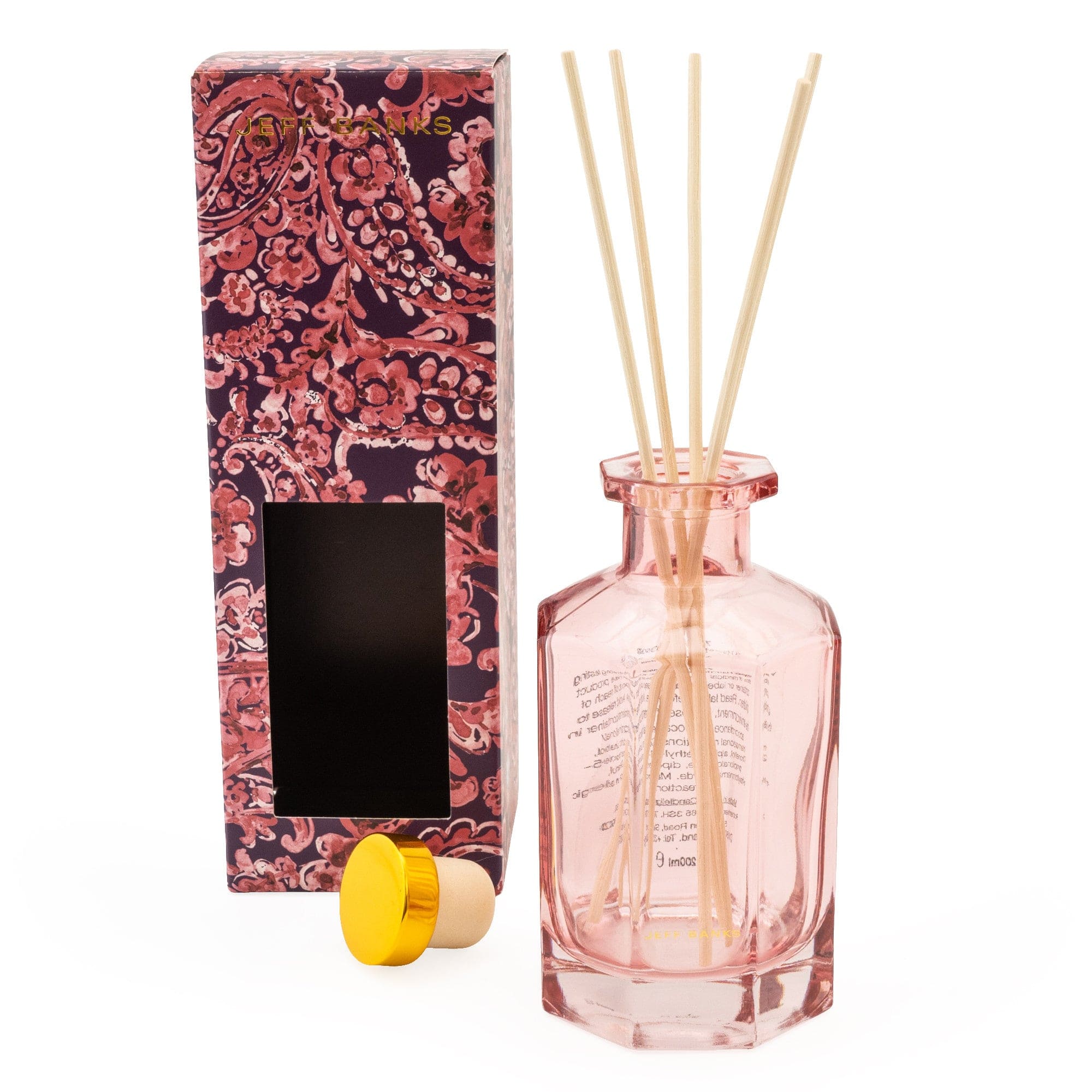 Jeff Banks 200ml Reed Diffuser Jaipur With Kashmir Pear and Fig Scent ...