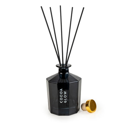 Candlelight Home Reed Diffusers 250ml Octagonal Reed Diffuser - Black 6PK