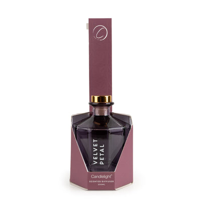 Candlelight Home Reed Diffusers 250ml Octagonal Reed Diffuser - Velvet Petal 6PK