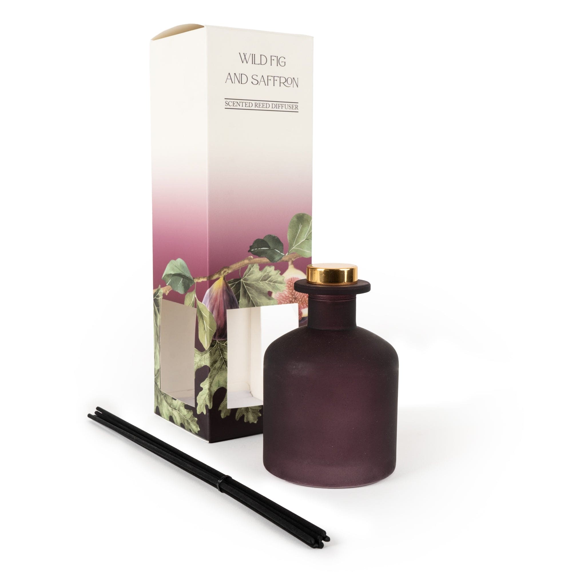 Frost Reed Diffuser 250ml Reed Diffuser - Frosted Plum 6PK - Candlelight Home