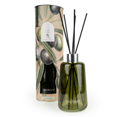 Candlelight Home Reed Diffusers 300ml Reed Diffuser - Olive Vine & Thyme 6pk