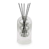 Candlelight Home Reed Diffusers 300ml Round Bubble Glass Reed Diffuser - Clear and Grey 6pk