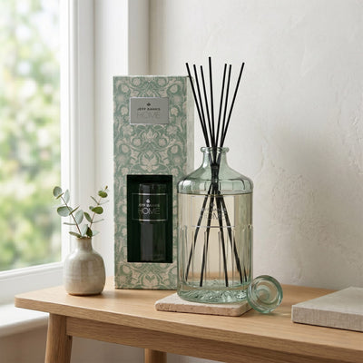 Candlelight Home Reed Diffusers Jeff Banks 1000ml Reed Diffuser - Jacquard Sage Green 4pk