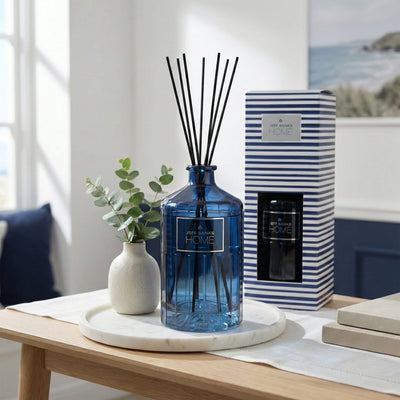 Candlelight Home Reed Diffusers Jeff Banks 1000ml Reed Diffuser - Stripes Blue 4pk