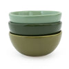 Candlelight Home S/3 CERAMIC DIPPING BOWLS OLIVES