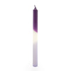 Candlelight Home S/6 DINNER CANDLES TWO TONE PURPLE