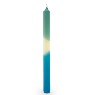 Candlelight Home S/ 6 DINNER CANDLES TWO TONE TEAL