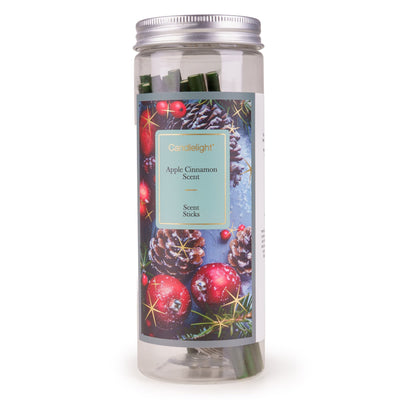 Candlelight Home Scented Sticks 12 scented Christmas Sticks - Apple Cinnamon 16pk