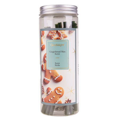 Candlelight Home Scented Sticks 12 scented Christmas Sticks - Gingerbread Men SRT 16pk