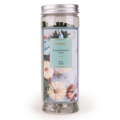 Candlelight Home Scented Sticks 12 scented Christmas Sticks - Roasted Pumpkin SRT 16pk