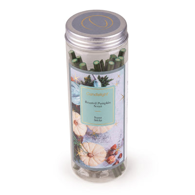 Candlelight Home Scented Sticks 12 scented Christmas Sticks - Roasted Pumpkin SRT 16pk