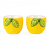 Candlelight Home Set of 2 Egg Cups Lemon 6PK