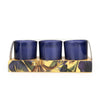 Candlelight Home SET OF 3 VOTIVES IRIS & TONKA BEAN - IRIS & TONKA BEAN SCENT
