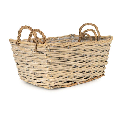 Candlelight Home Set of 3 Wicker Planters