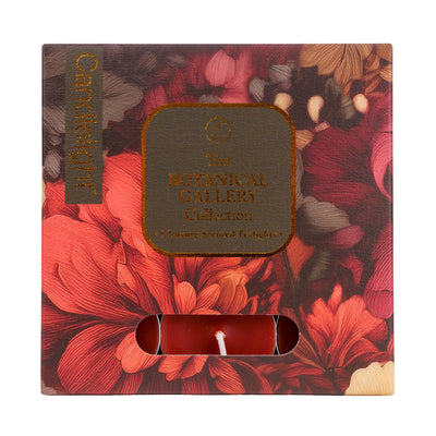 Candlelight Home Set of 9 Tealights Botanical Gallery 6PK