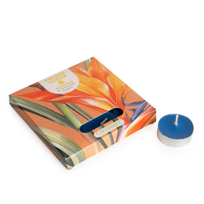 Candlelight Home SET OF 9 TEALIGHTS PARADISE FLOWER & MANGO - 5% PARADISE FLOWER & MANGO SCENT