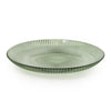 Candlelight Home SMALL GLASS PLATE GREEN