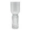 Candlelight Home Smokey Glass Footed Vase 35cm 1PK