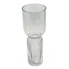 Candlelight Home Smokey Glass Footed Vase 35cm 1PK