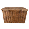 Candlelight Home Storage Baskets Large Wicker Hamper Basket Full Wicker 4PK