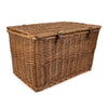 Candlelight Home Storage Baskets Large Wicker Hamper Basket Full Wicker 4PK