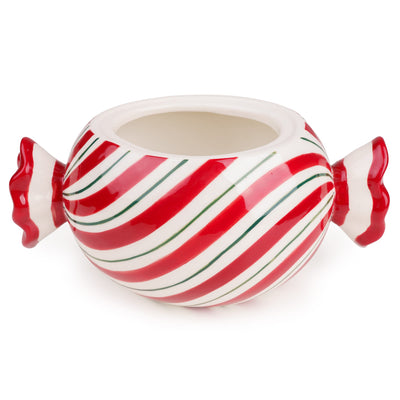 Candlelight Home Storage Jar 22cm Candy Storage Jar – Red/White/Green 2pk