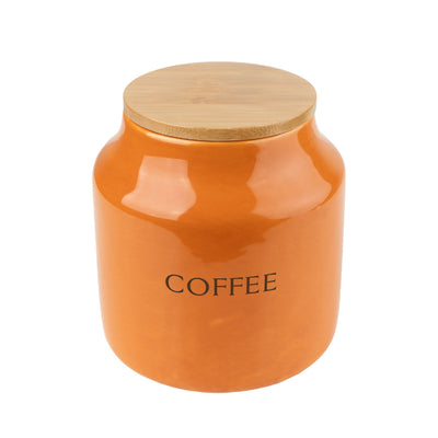 Candlelight Home Storage Jars Storage Jar Tomato Coffee - Orange 4pk