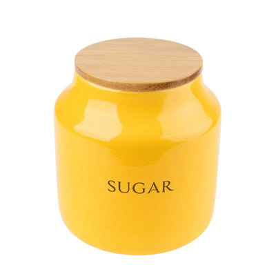 Candlelight Home Storage Jars Storage Jar Tomato Sugar - Yellow 4pk