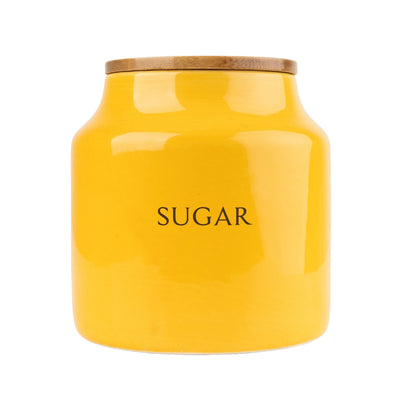 Candlelight Home Storage Jars Storage Jar Tomato Sugar - Yellow 4pk