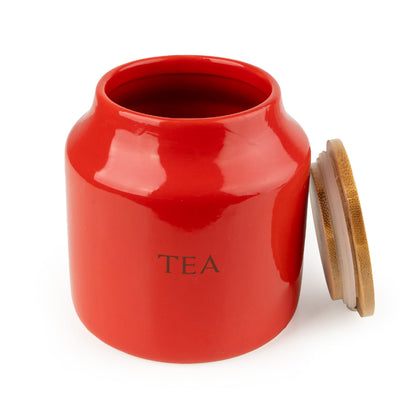 Candlelight Home Storage Jars Storage Jar Tomato Tea - Red 4pk