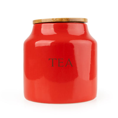 Candlelight Home Storage Jars Storage Jar Tomato Tea - Red 4pk