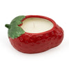 Candlelight Home STRAWBERRY SHAPED CANDLE ALPINE WILD STRAWBERRY SCENT