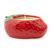 Candlelight Home STRAWBERRY SHAPED CANDLE ALPINE WILD STRAWBERRY SCENT