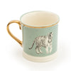 Candlelight Home TANKARD MUG TIGER TEAL